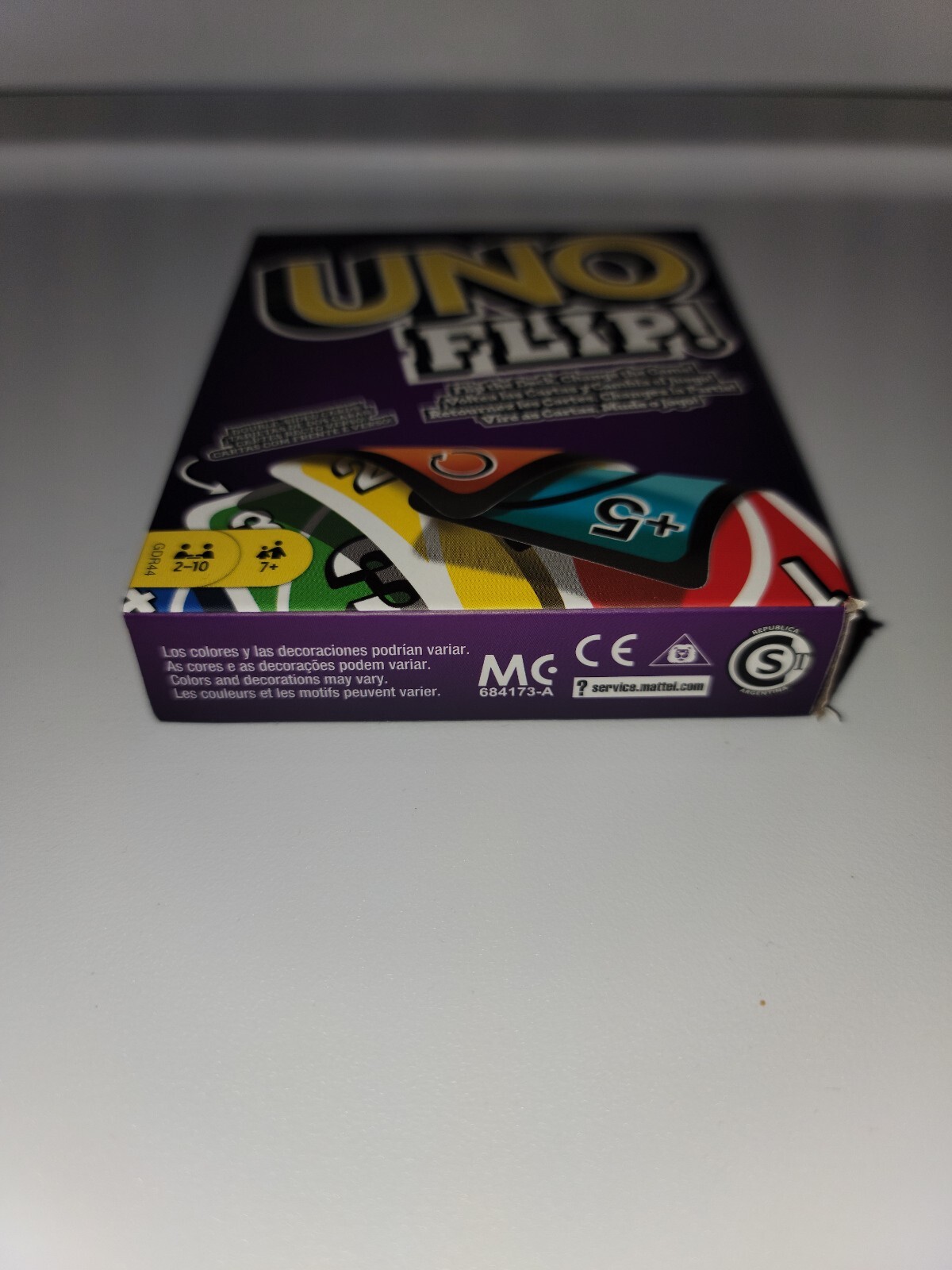 New UNO Flip Card Game By Mattel Games Flip The Deck Double Sided Cards  Sealed 887961751062