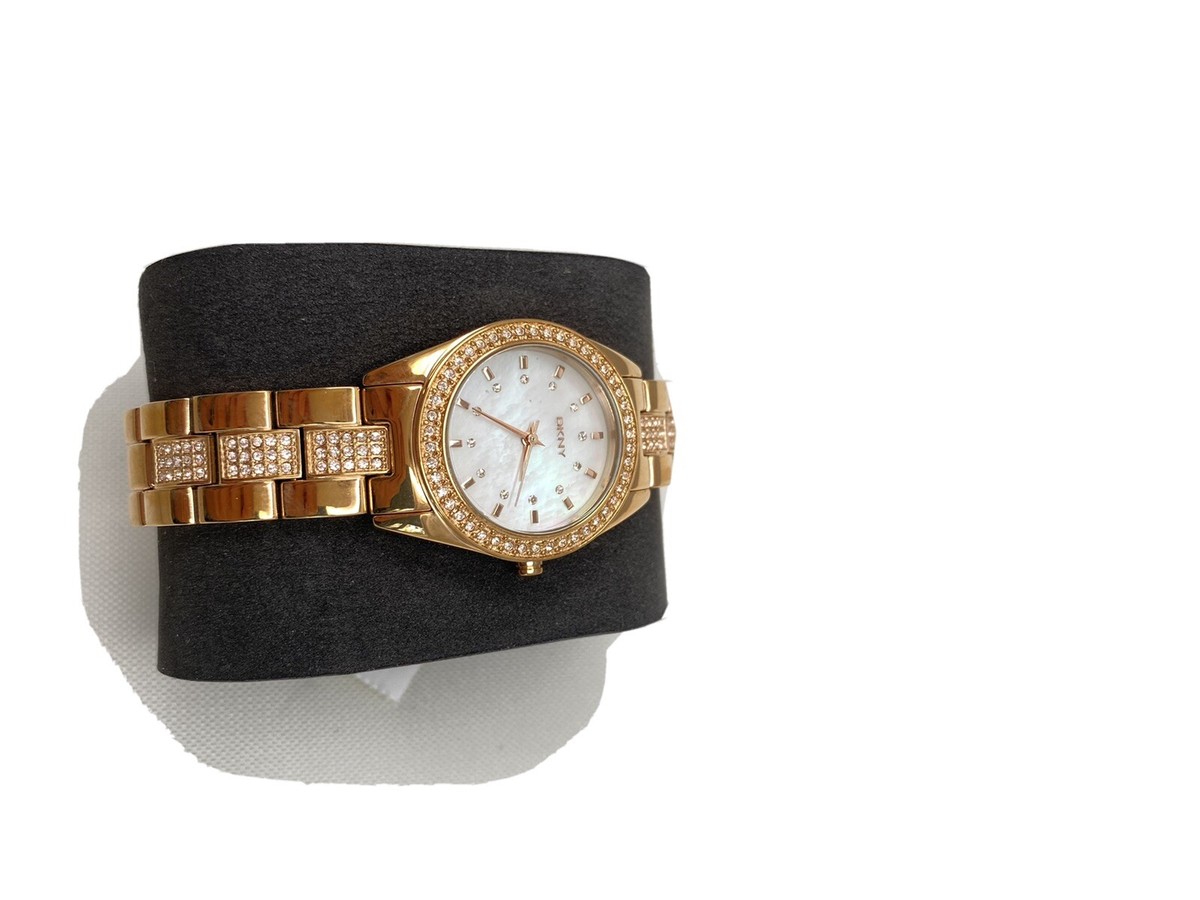 DKNY Rose Gold model  NY8399 new battery keeps time date accurate New with Tag DKNY Women main image 2