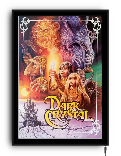 THE DARK CRYSTAL Lightbox movie poster led sign home cinema FILM room THEATRE - Picture 1 of 24
