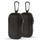 Durable Mp3 Player Case, Usb Flash Drive Case Bag Wallet, 2Pack Eva Black