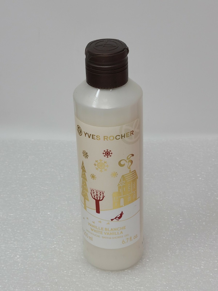 Yves Rocher White Vanilla Bath Shower Gel oz