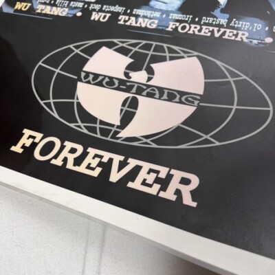 WU-TANG CLAN 90’vintage poster Wu Tang Clan Poster ''Forever'' Vintage 90s Oficial album