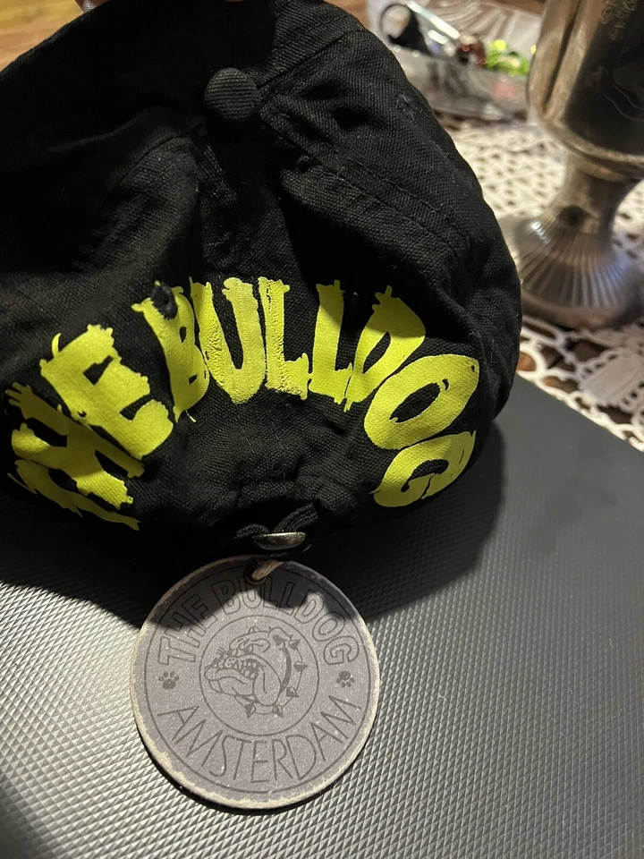 Vintage The Bulldog Amsterdam Cappellino Baseball Cap Coffee Shop - Imagen 2 de 4