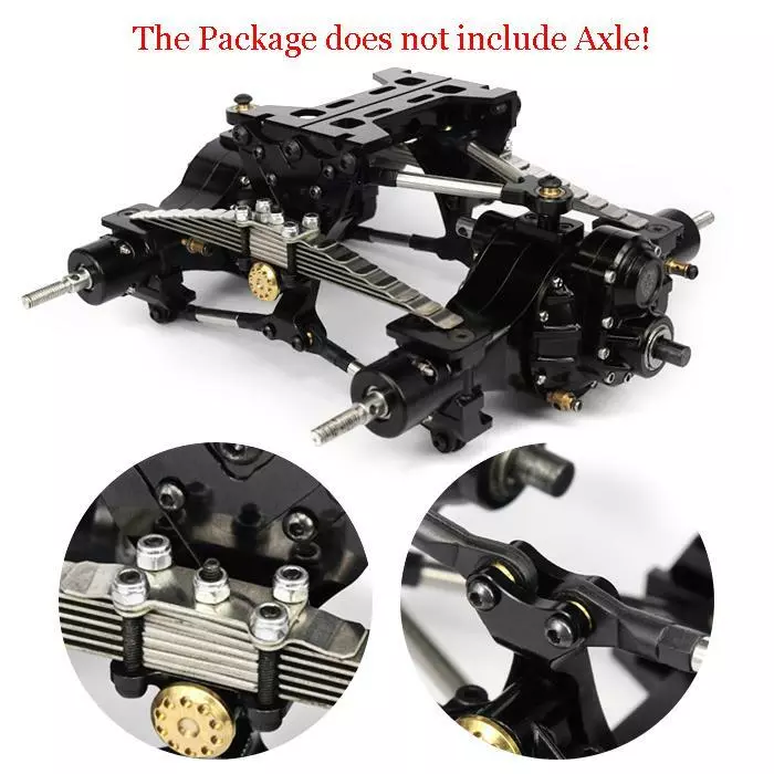 LESU Rear Suspension Metal 1 14 for Tamiya Tractor RC Truck Axle Q