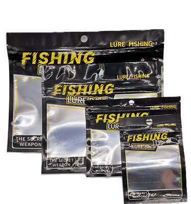 Softbait Bag XS-L Köder Aufbewahrung Tüte Lure Bag Angeln Zubehör