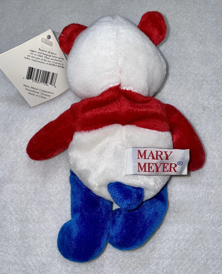 Girl Scouts Panda Bear Mary Meyer Belly Beans All American Girl 1998 Foto 2 de 4