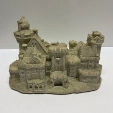 Fantasy Fairytale Decor Mr. Sandman Sand Castle Sculpture 5” Tall 6.5” Wide
