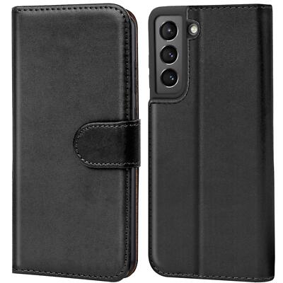 Schutz Hülle Für Samsung Galaxy S21 Handy Klapp Tasche Book Slim Flip Case Etui