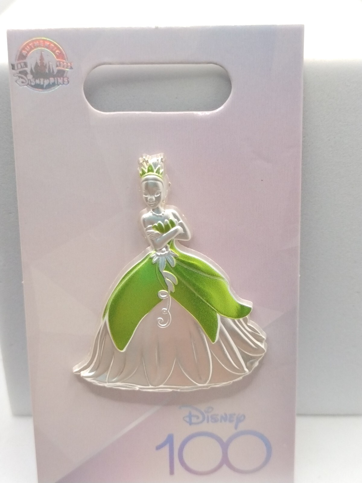 Disney 100 Years of Wonder ~Princess Tiana~ Platinum Pin Brooch Collector