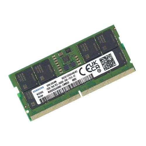 New 10pcs 16GB Samsung DDR5 5600MHz PC5-44800 SODIMM Memory Ram M425R4GA3BB0-CWM - Picture 4 of 6
