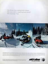 2011 Ski-Doo Renegade Backcountry MX Z TNT GSX SE Snowmobile Original Ad