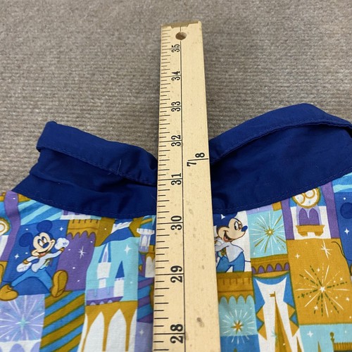 Walt Disney World 50th Anniversary Mickey Mouse Castle Button-Up Camp Shirt XL - Picture 12 of 13