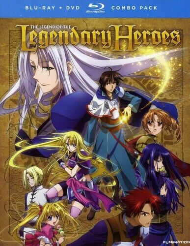 The Legend of the Legendary Heroes Season 1 Pt. 1 & 2 blu-ray/dvd