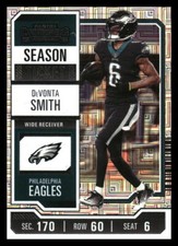 2023 Panini Contenders #79 DeVonta Smith Season Ticket Retail *Mythic Relics*