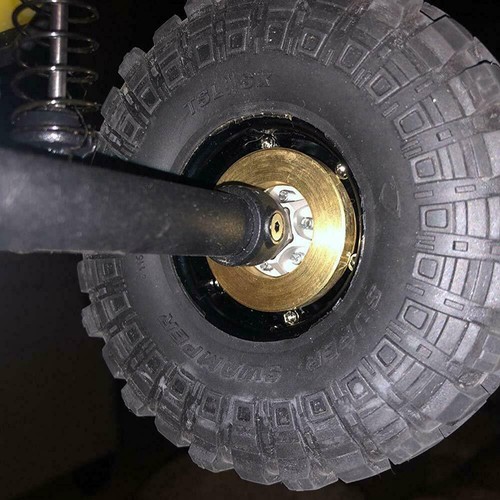 Brass Wheel Weight For SCX10 1/10 RC Crawler 1.9" 2.2" Beadlock Wheel rim - Picture 14 of 16
