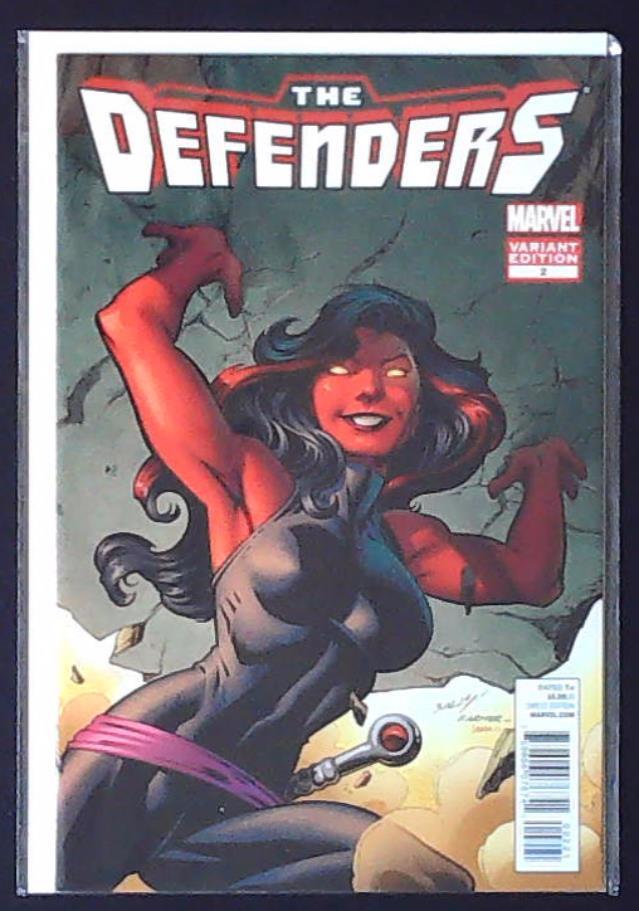 DEFENDERS #2 (2012) - Red She-Hulk Variant Cover - New Bagged