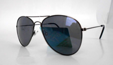 SUNGLASSES GUN AVIATOR 100 UVA/UVB PROTECTION - 2 PER ORDER