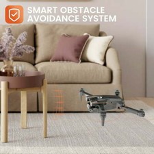 Deerc D96 4K HD Dual Camera RC Drone FPV Foldable Quadcopter Smart Obstacle usa 10