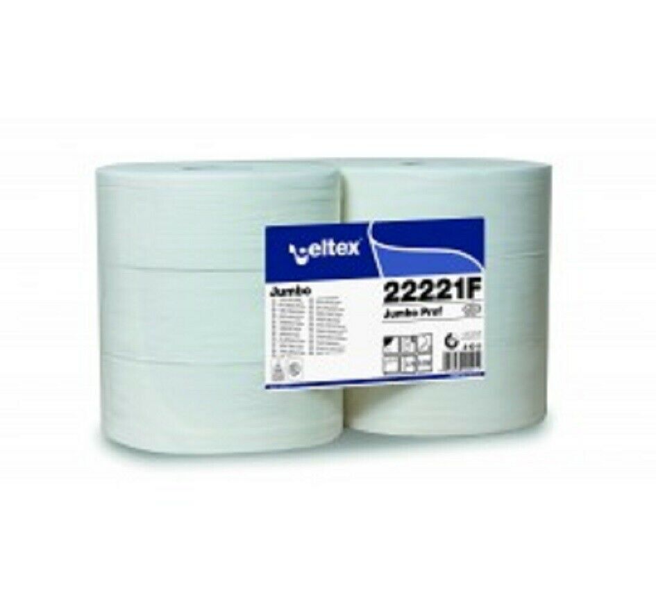 Papier hygiénique Maxi Jumbo blanc 2 plis pour espaces publics à haute fréquentation