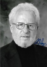 Alan Heeger "Nobelpreis Chemie 2000" Autogramm signed 20x30 cm Bild s/w