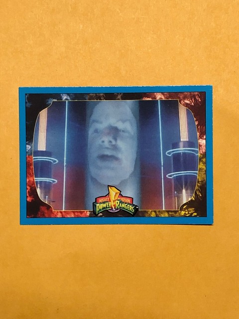 Mighty Morphine Power Rangers Zordon Trading Card 44 EBay