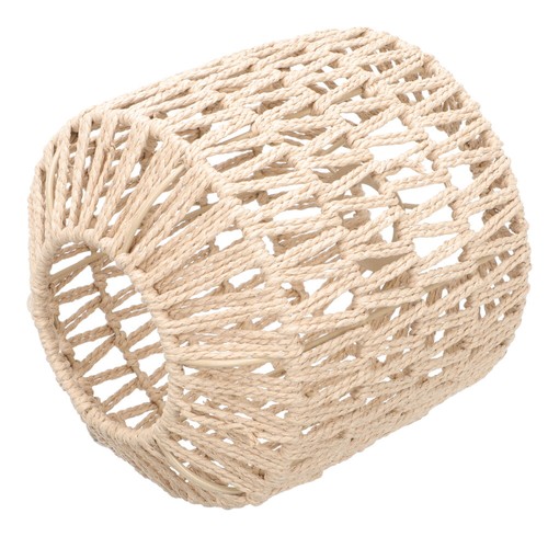 Decor Pendant Light Fixtures Bohemian Rattan Light Shades Woven Lampshade - Picture 8 of 12