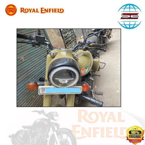 Royal Enfield new led headlight minus 7" for hunter 350 meteor 350 / thar / jeep - Picture 4 of 8