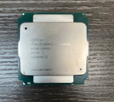 Lot of 8 - Intel Xeon E5-4669v3 2.1GHz 18-Core LGA2011 SR22M CPU Processors