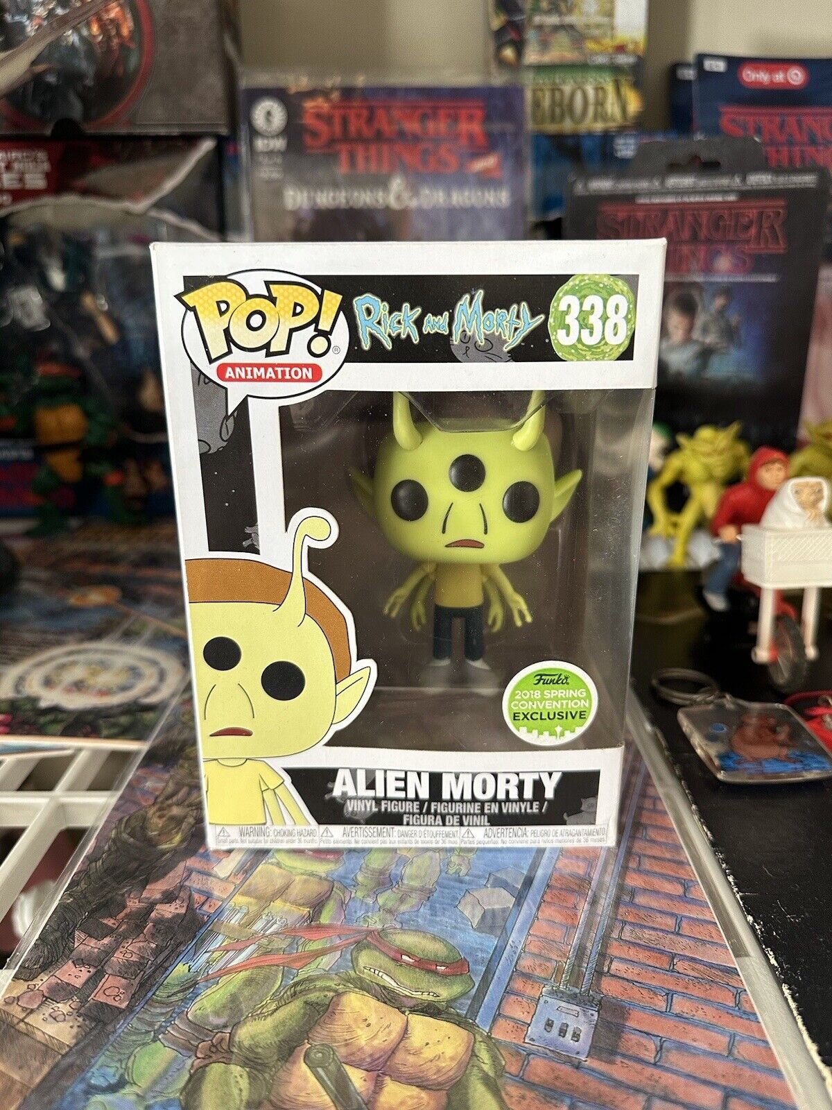 Funko Pop! Alien Morty: Rick and Morty (Exclusivo) #338 - Funko