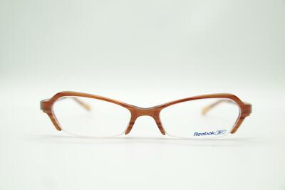 Reebok B 5054 Brown Half-Frame Glasses Eyeglass Frame Eyeglasses New