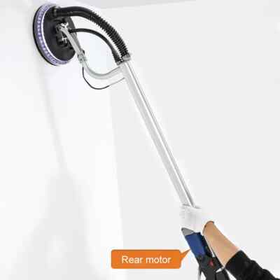 710W 1.6 Meter Telescopic Long Pole Wall Sander Disc Sander Electric Wall Sander