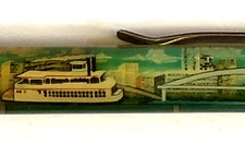 Memphis Tennessee Floaty Pen Moving Riverboat Mississippi City Ferry Vintage
