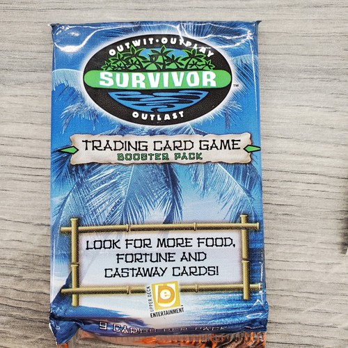 Survivor: Borneo Upper Deck Trading Card Game Booster Pack Box (14 packs) Sealed - Picture 4 of 4