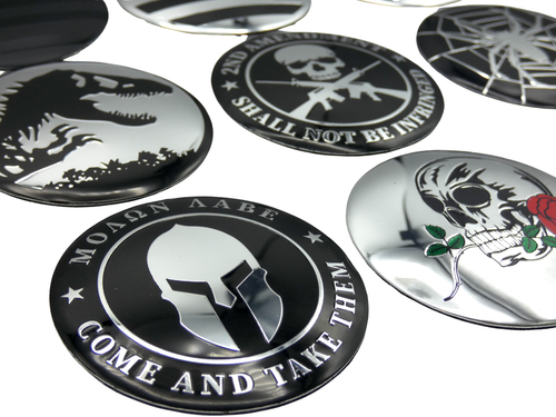 2.20" (56mm) Wheel Center Cap Decal Emblem Stickers – 1 SET - Picture 12 of 26