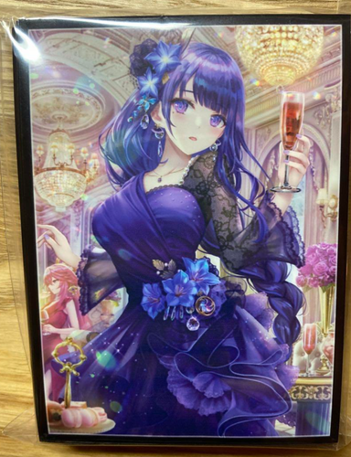 TCG Genshin Impact Raiden Shogun Doujin card sleeve limited