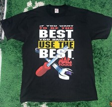 Vintage Mac Tools Racing Black T-Shirt Mens Size XL Best Of The Best Mac Tools