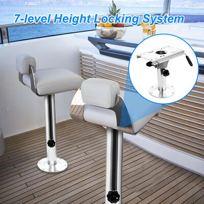Shock Absorbing Boat Seat Pedestal Boat Chair Base with