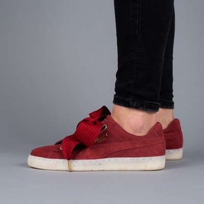 puma heart red