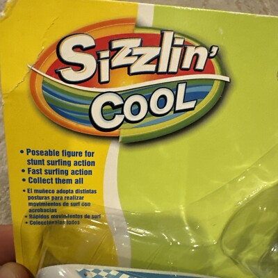 EXTREME Surfer Poseable Figure Battery Operated Water Surfing