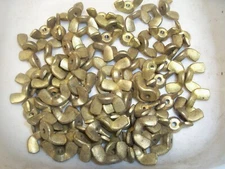 5-40 Brass Wing Nut VINTAGE Made in US Qty 10