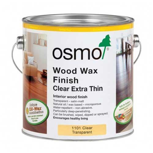 Osmo Wood Wax Finish Clear Extra Thin 1101 750ml