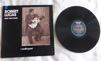 ROBERT LUCAS - USIN' MAN BLUES ,AUDIOQUEST ,1990 ,AQ-LP1001, EX/M-