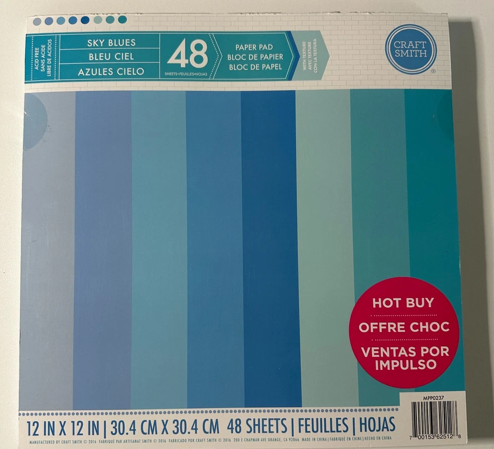 Craft Smith 12 x 12 Paper Pad Multiple Variations Available-You Choose - Image 3 of 4