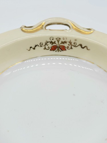 Vintage Noritake Hand Painted Bon Bon Dish w/Handle - Picture 5 of 11