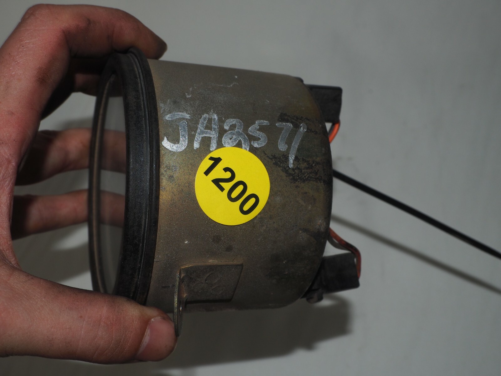 Lot De 10 Bords De Jauge Anciens Avec Fils - Présentoir Rouge/vert Vintage Pour Décoration Ou Custom