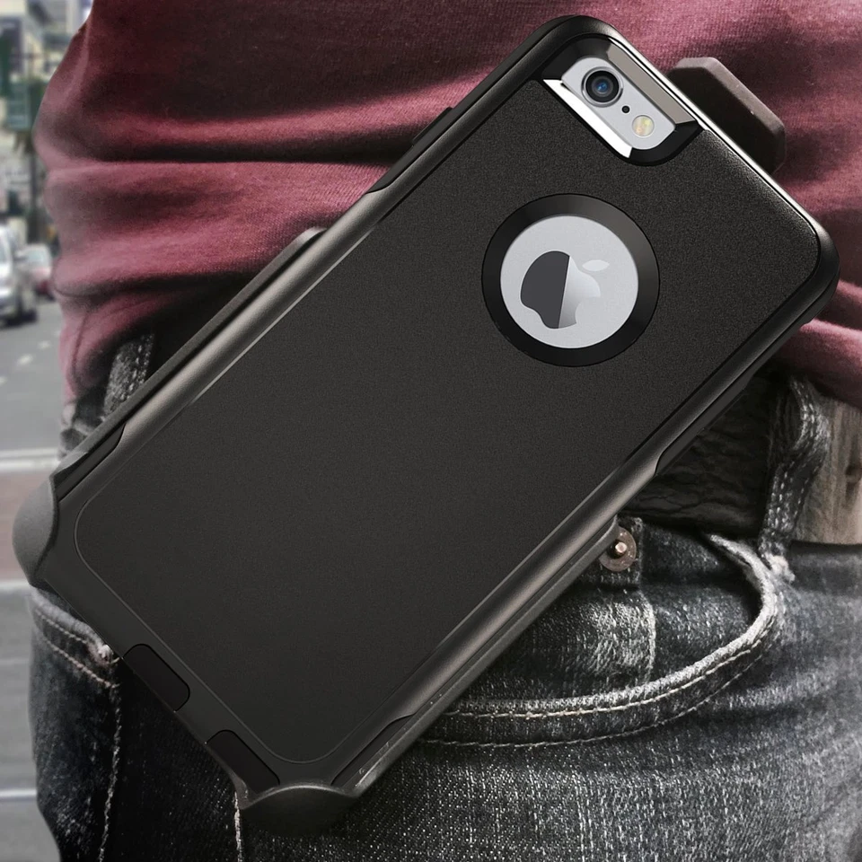 Funda con clip para cinturón para OtterBox Commuter Case - iPhone 6 Plus (estuche no incluido) Foto 3 de 4