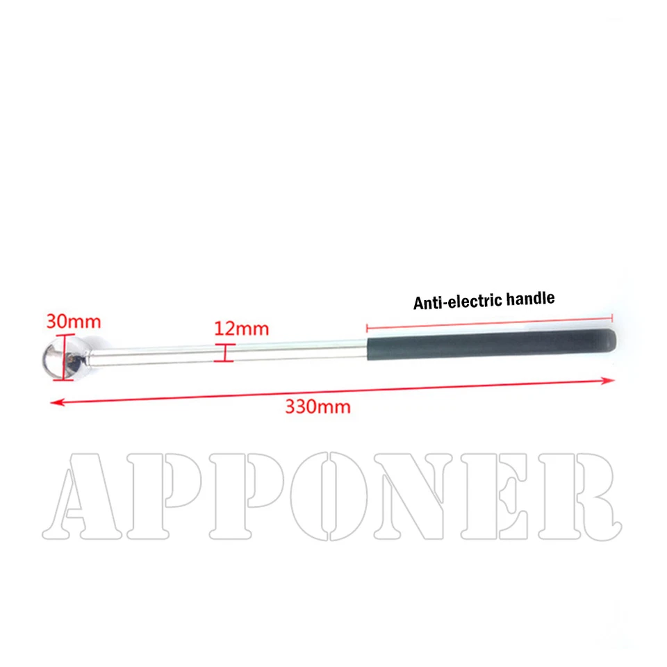 NEW Stainless Steel Electro EStim Metal Hook Pulse Plug Estim Stretching Dilator - Image 3 of 4