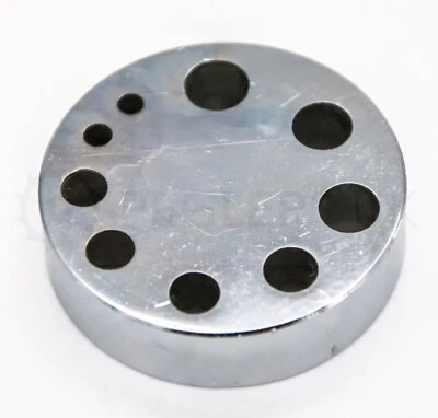 Round Anvil Riveting Stake 9 Holes (3mm - 9mm) Jewellers Clockmakers Tool