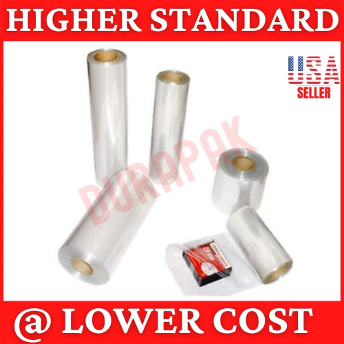 10" to 36" PVC Heat Shrink Wrap Film Central Fold 500 to 2000 Ft 75 to 100 Gauge - Image 4 of 4