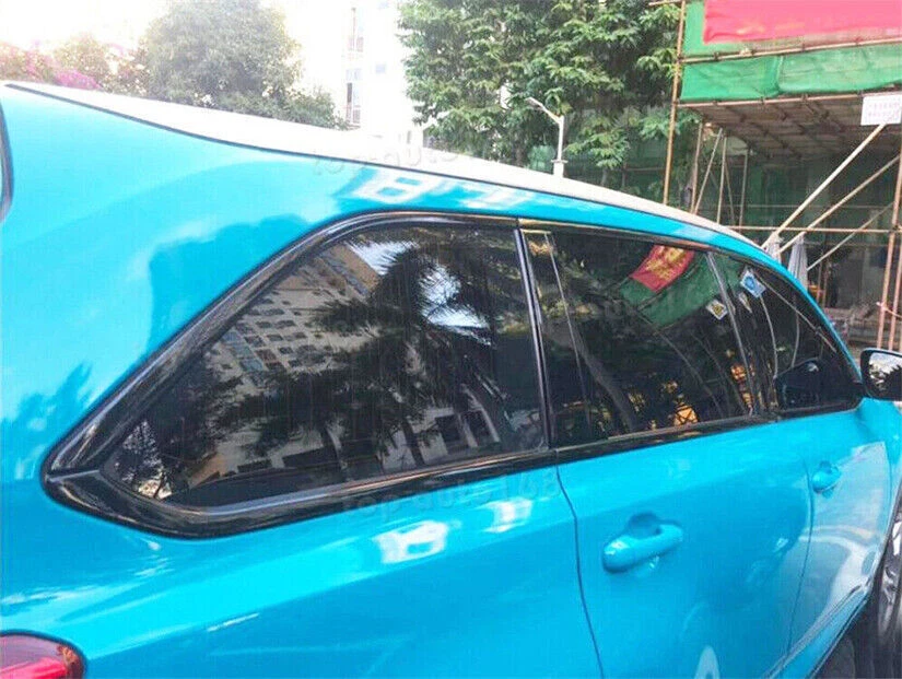 For Toyota Highlander 14-19 Black Steel Window Strip Sill Molding Cover Trim 14p Foto 3 de 4